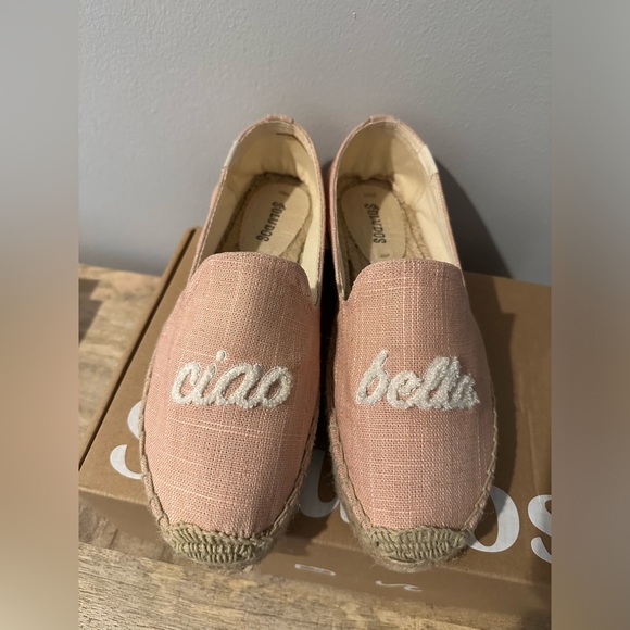 Soludos Pink Ciao Bella Canvas Espadrilles - Picture 5 of 6